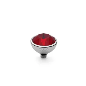 Qudo Bottone 10mm Silver Topper - Siam