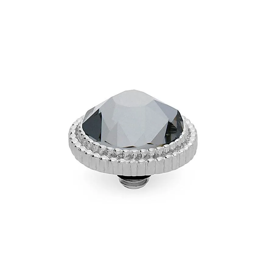 Qudo Fabero 10mm Silver Topper - Silver Night