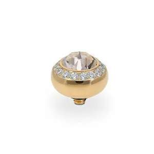 Qudo Tondo Deluxe 10mm Gold Topper - Silk