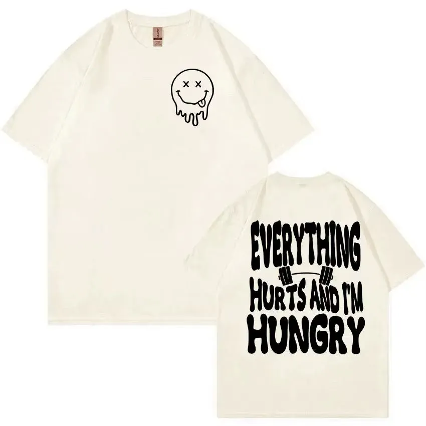 "Everything Hurts and I'm Hungry" Oversized T-Shirt
