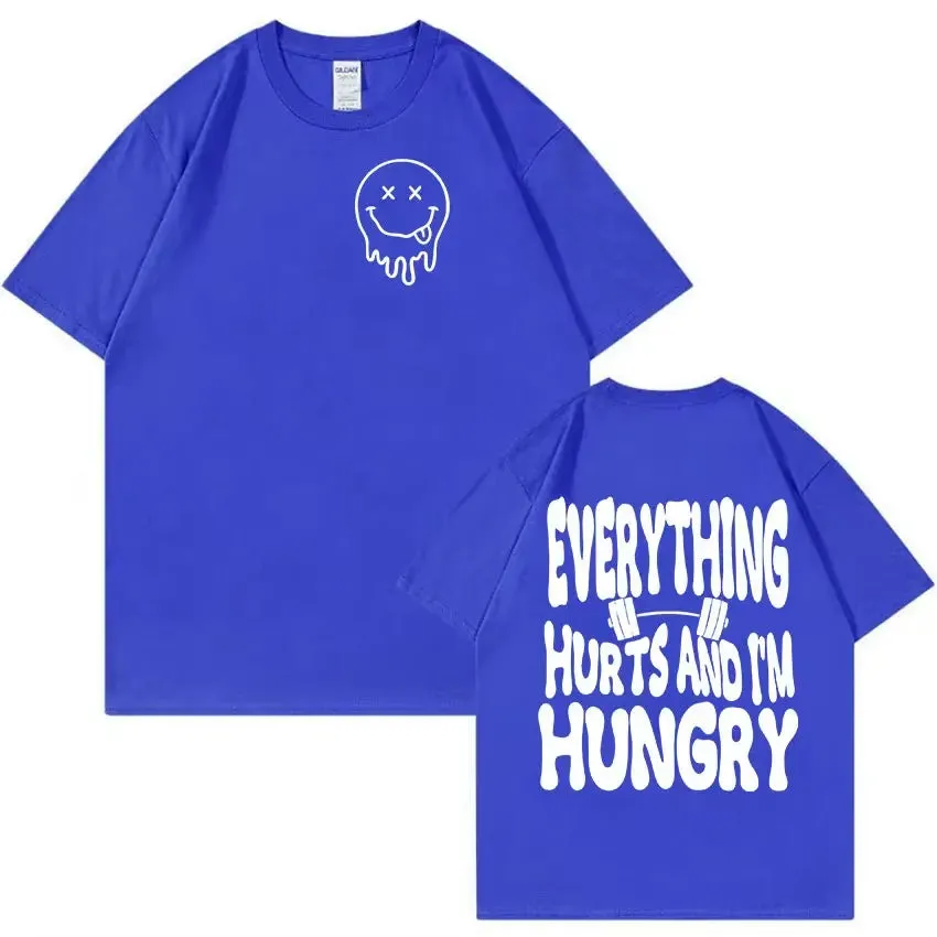 "Everything Hurts and I'm Hungry" Oversized T-Shirt