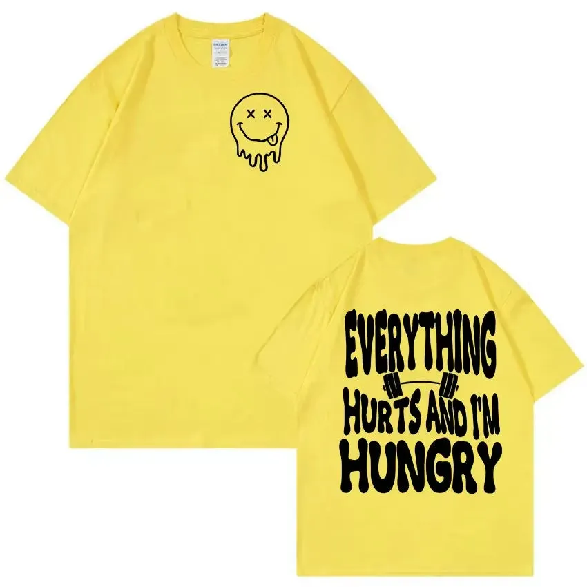"Everything Hurts and I'm Hungry" Oversized T-Shirt