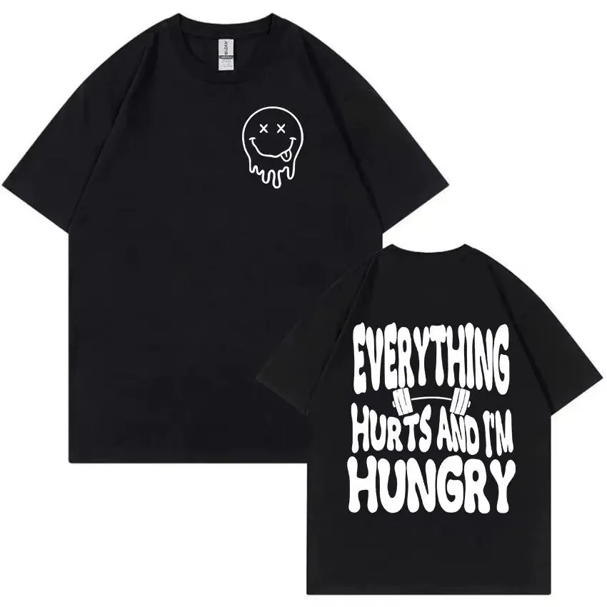 "Everything Hurts and I'm Hungry" Oversized T-Shirt
