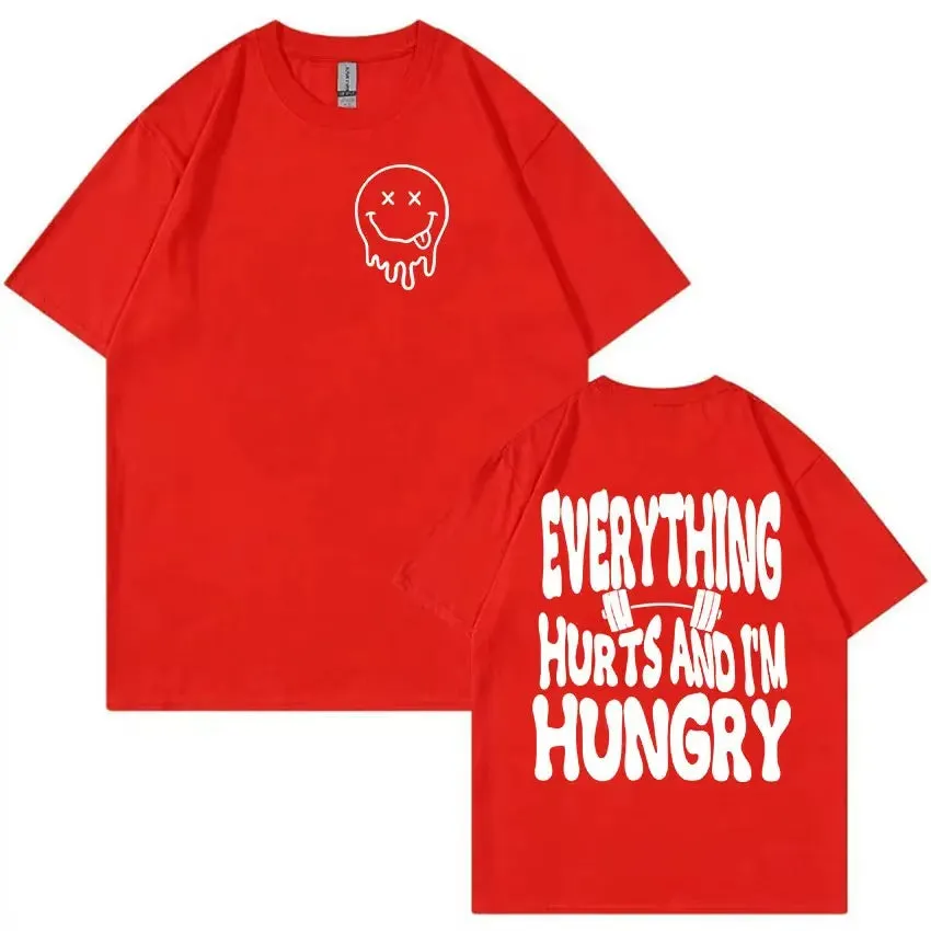 "Everything Hurts and I'm Hungry" Oversized T-Shirt