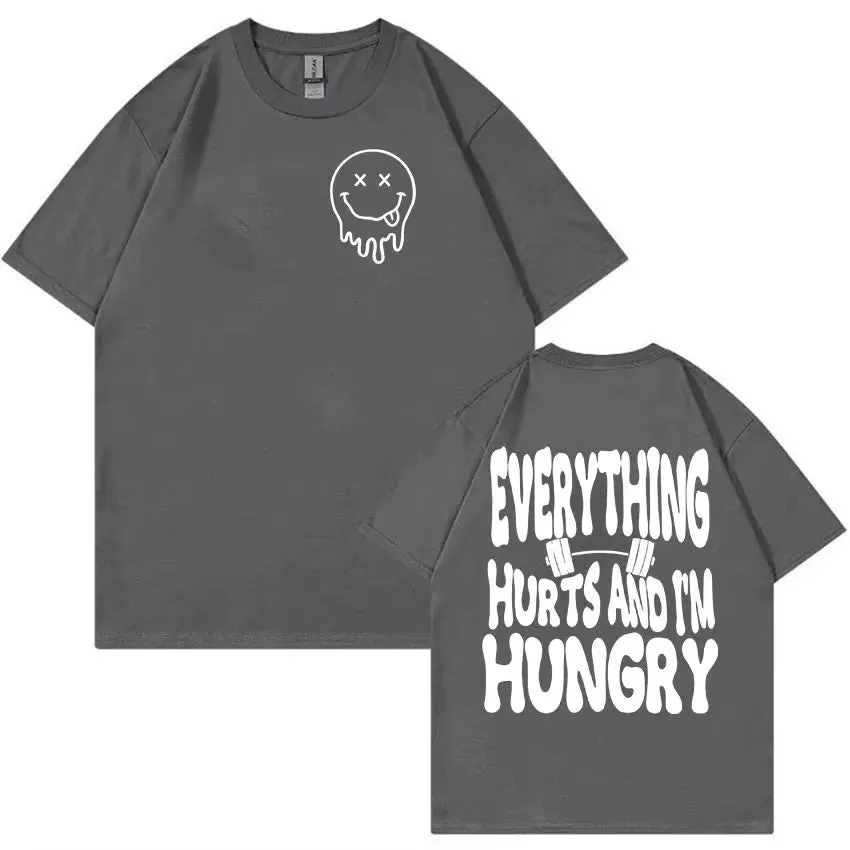 "Everything Hurts and I'm Hungry" Oversized T-Shirt