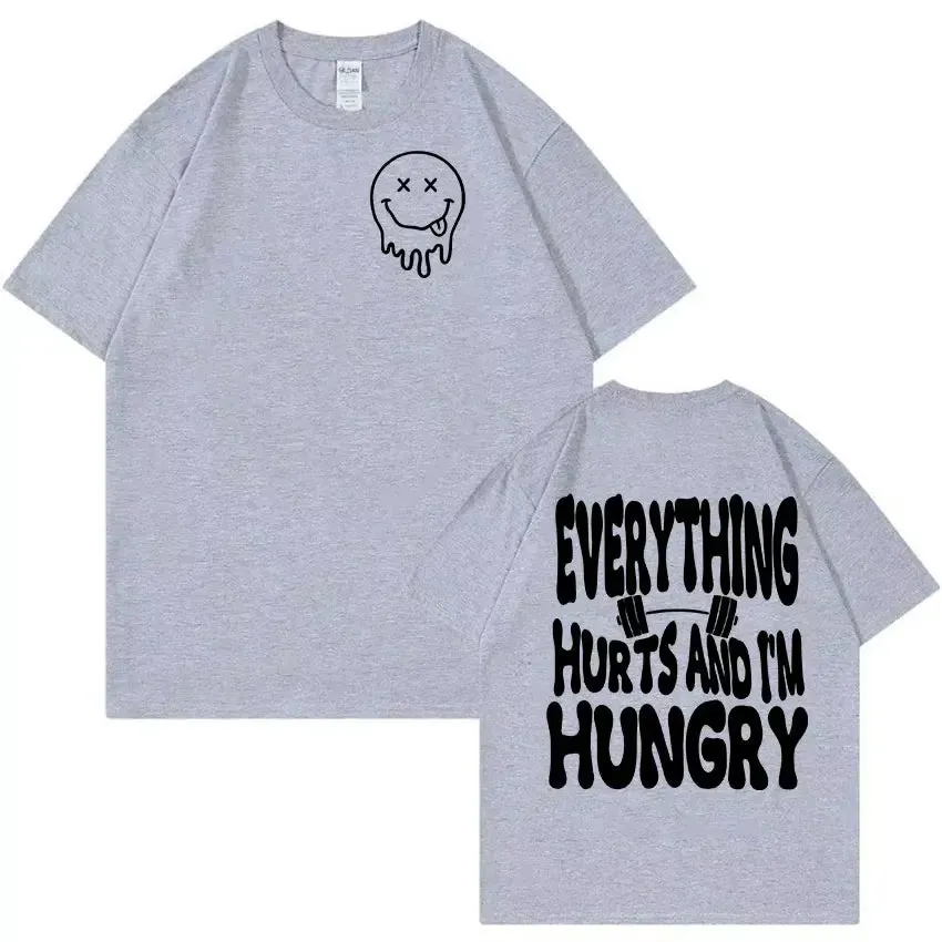 "Everything Hurts and I'm Hungry" Oversized T-Shirt
