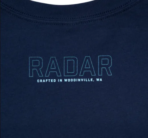 Radar Mens Global Navy Tee