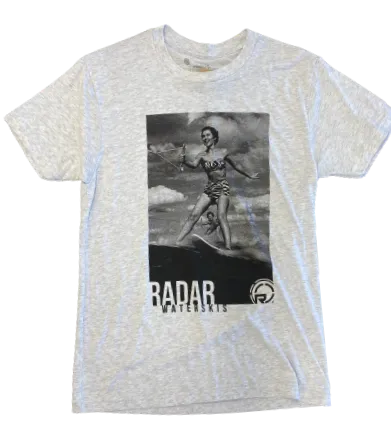 Radar Mens Nostalgia White Tee