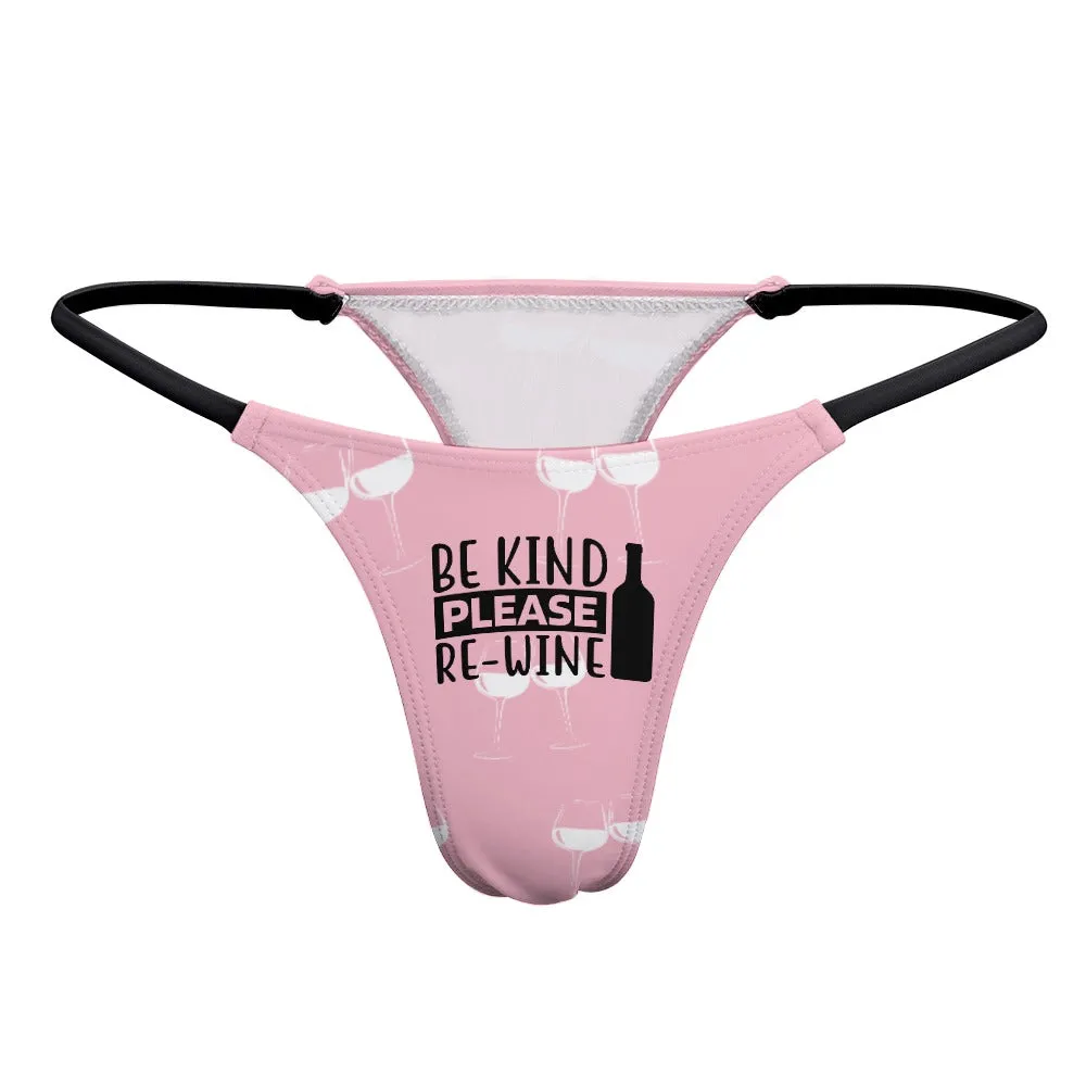 Re-Wine Thong