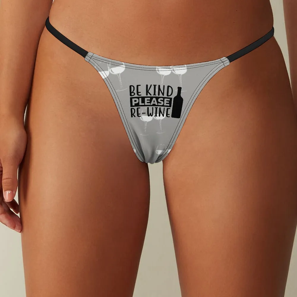 Re-Wine Thong