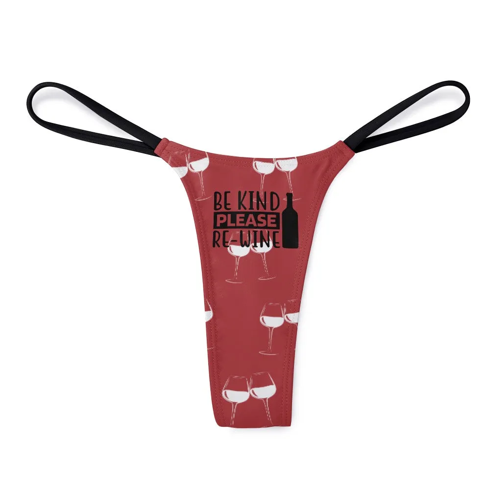 Re-Wine Thong