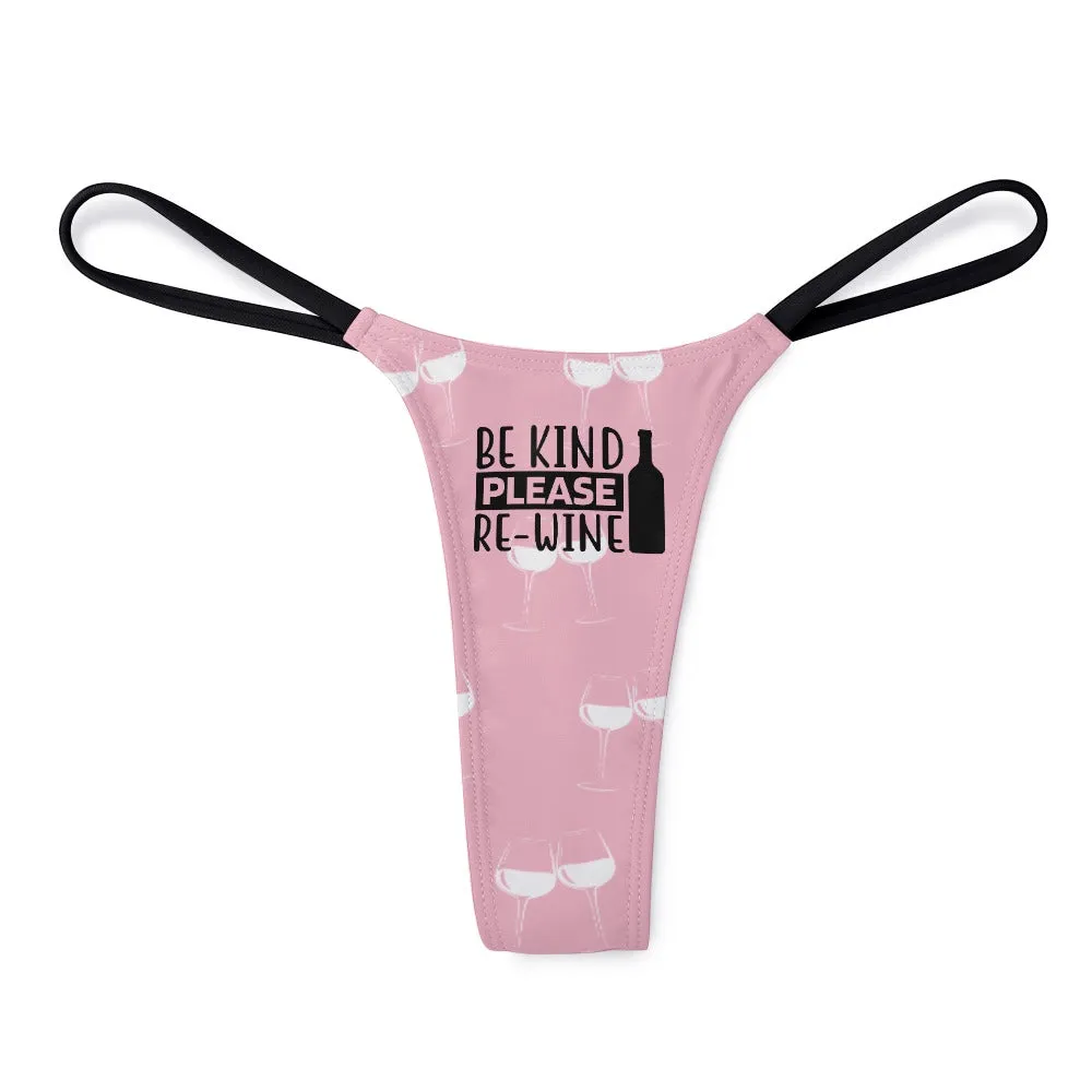 Re-Wine Thong