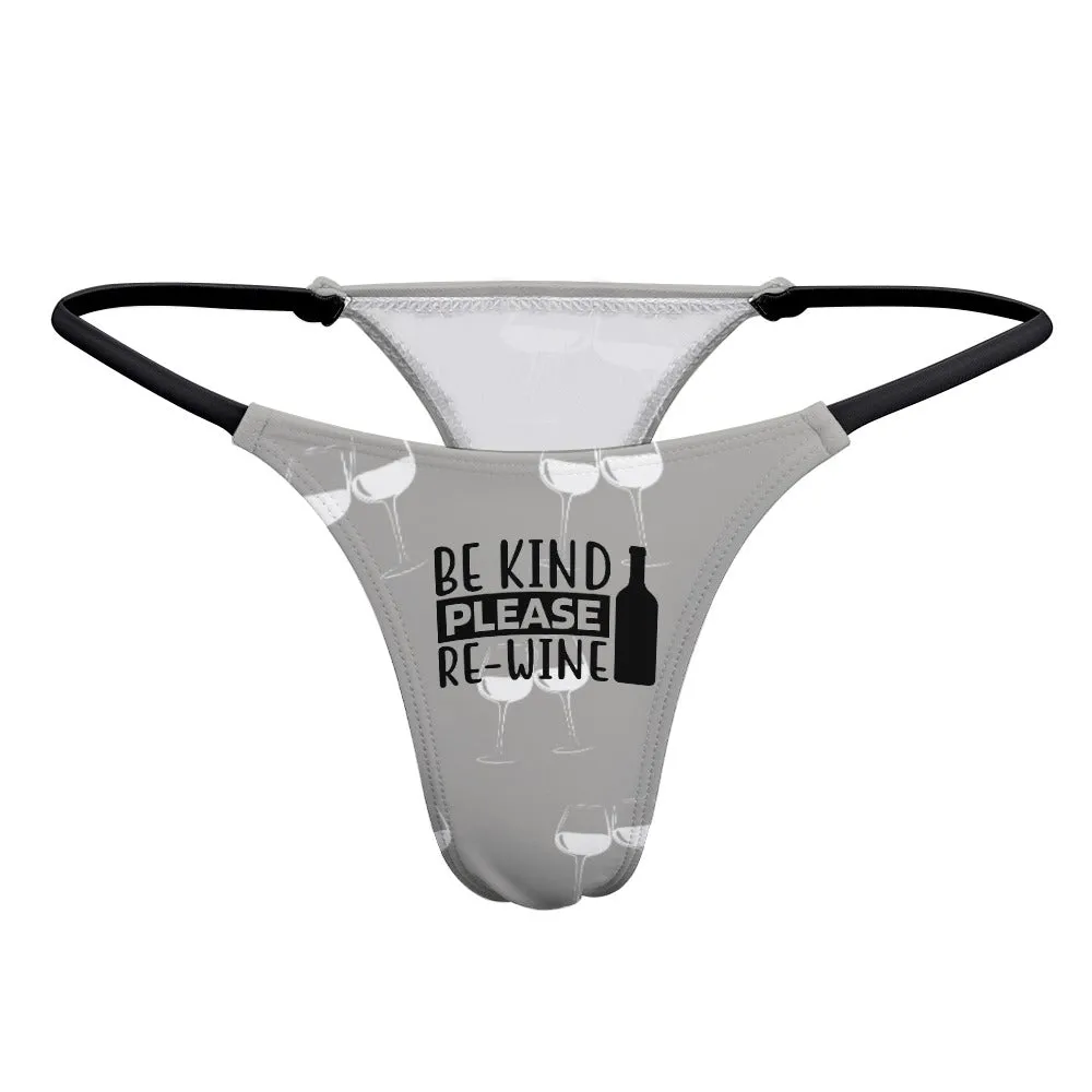 Re-Wine Thong