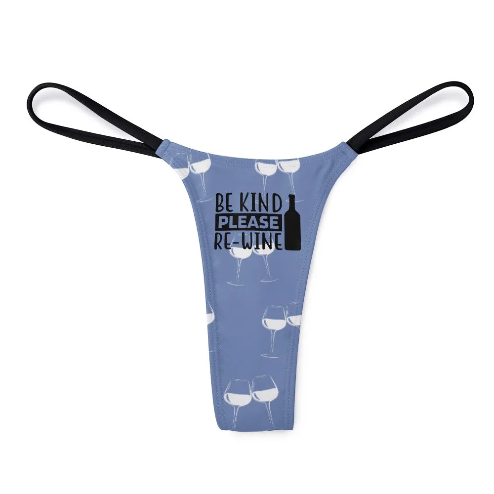 Re-Wine Thong