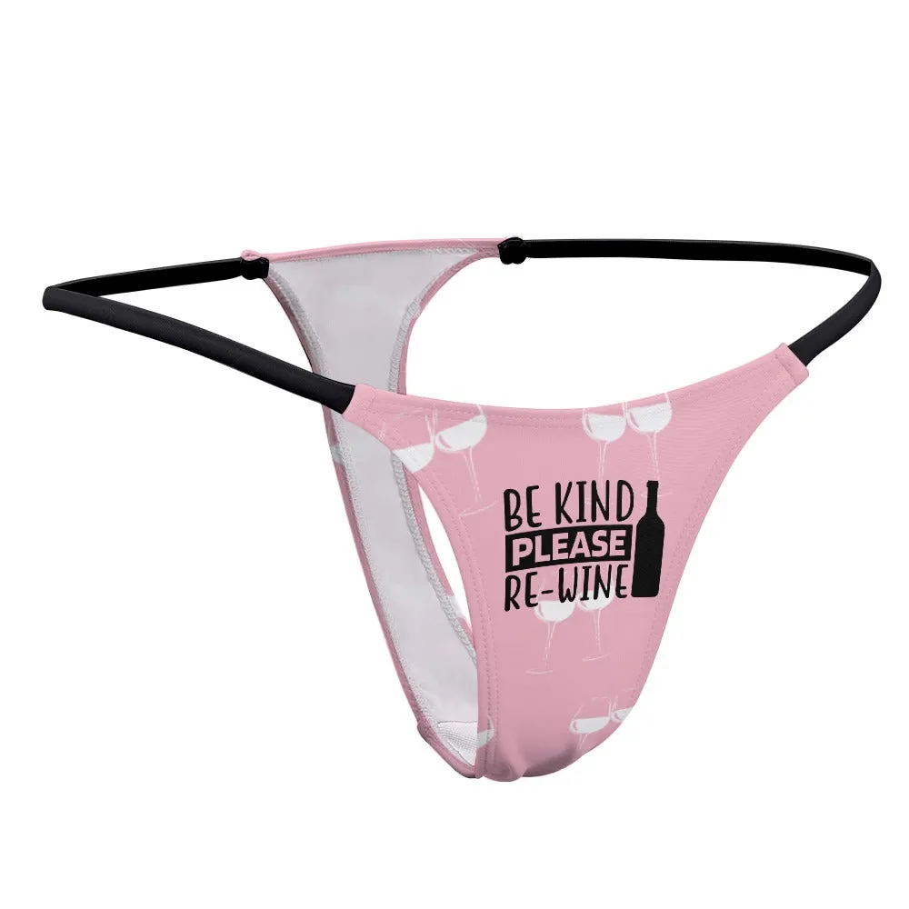 Re-Wine Thong