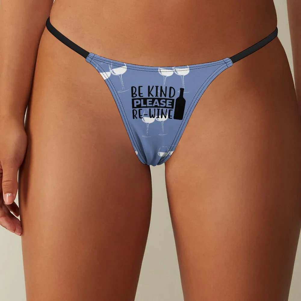 Re-Wine Thong