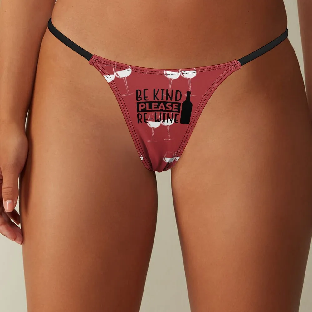 Re-Wine Thong