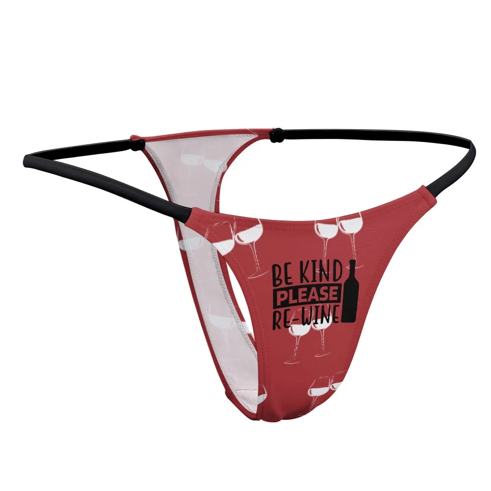 Re-Wine Thong