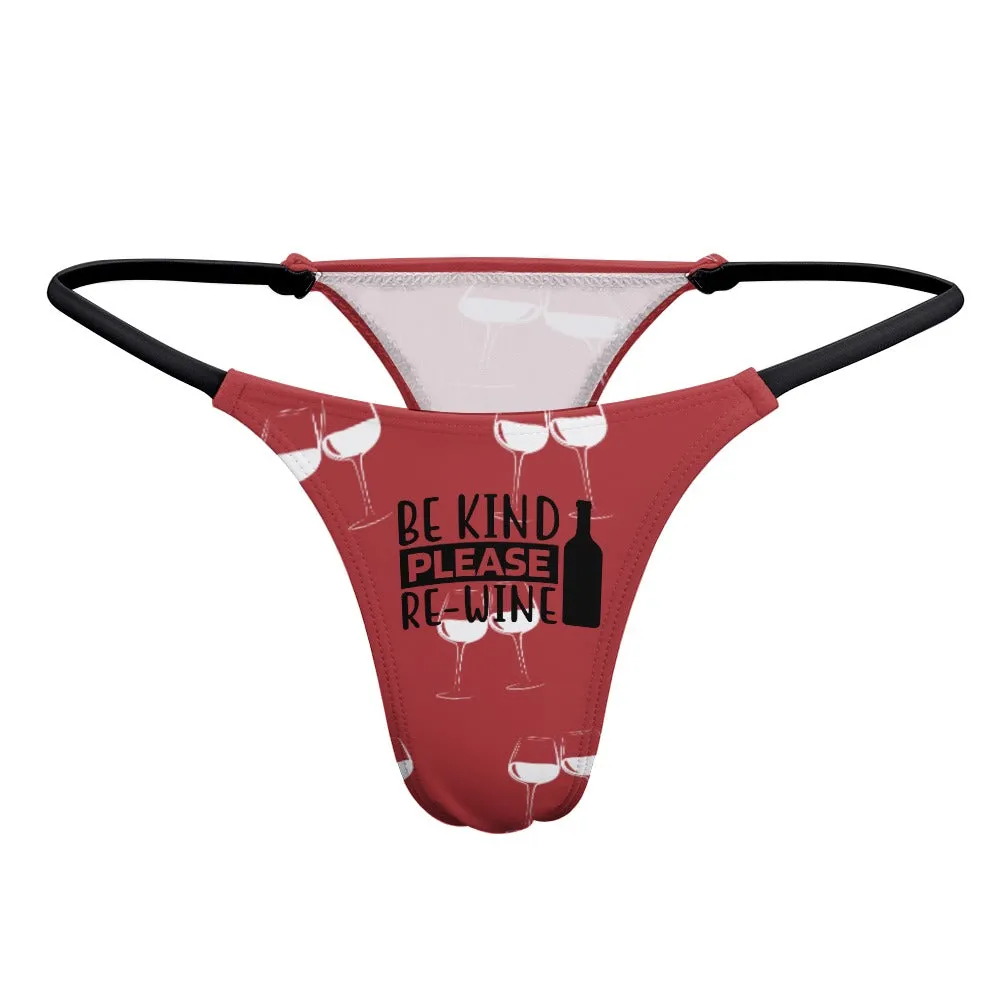 Re-Wine Thong