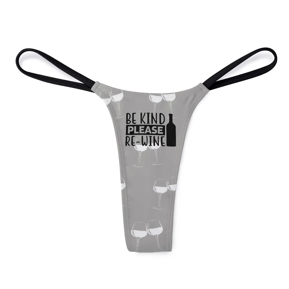 Re-Wine Thong