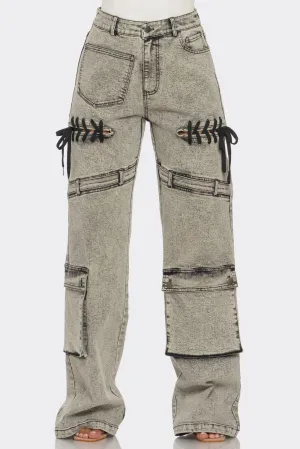 Rebel Ties Wide-Leg Bottom