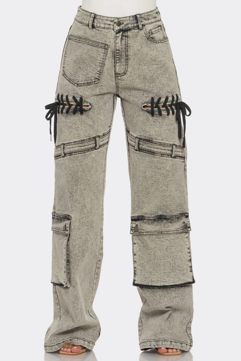 Rebel Ties Wide-Leg Bottom