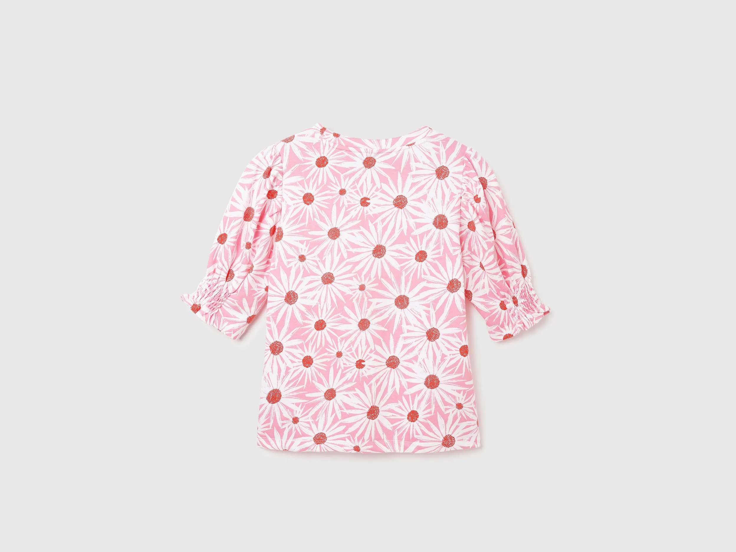 Regular Fit Round Neck Printed Tops