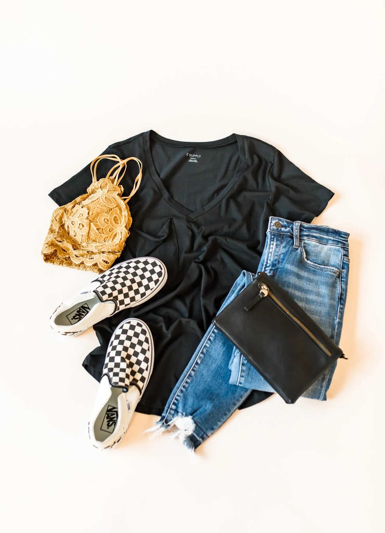 RESTOCK Z Supply Pocket Tee - Jet Black