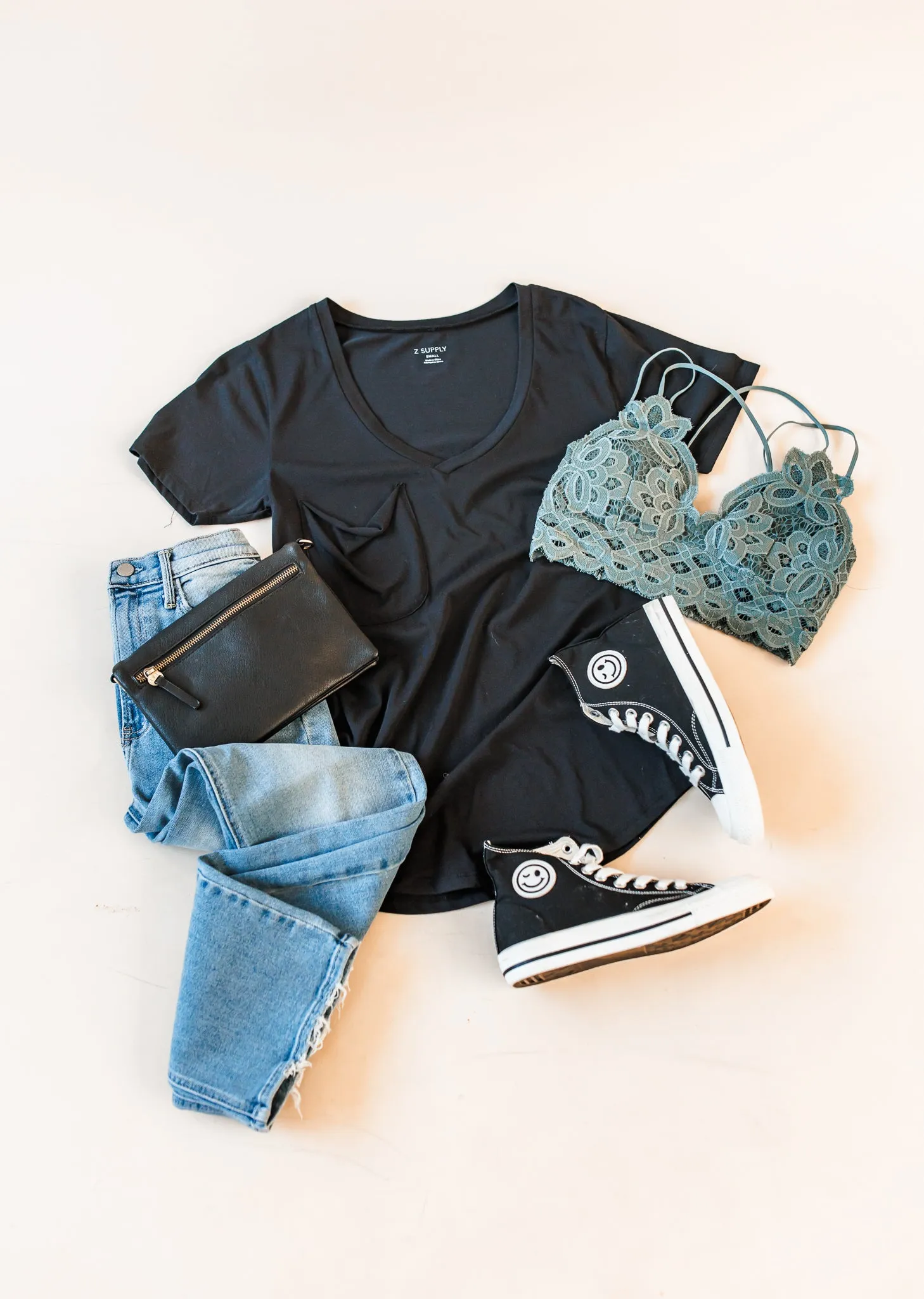 RESTOCK Z Supply Pocket Tee - Jet Black
