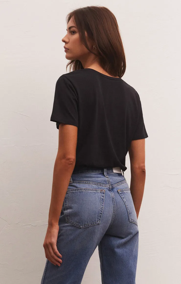 RESTOCK Z Supply Pocket Tee - Jet Black