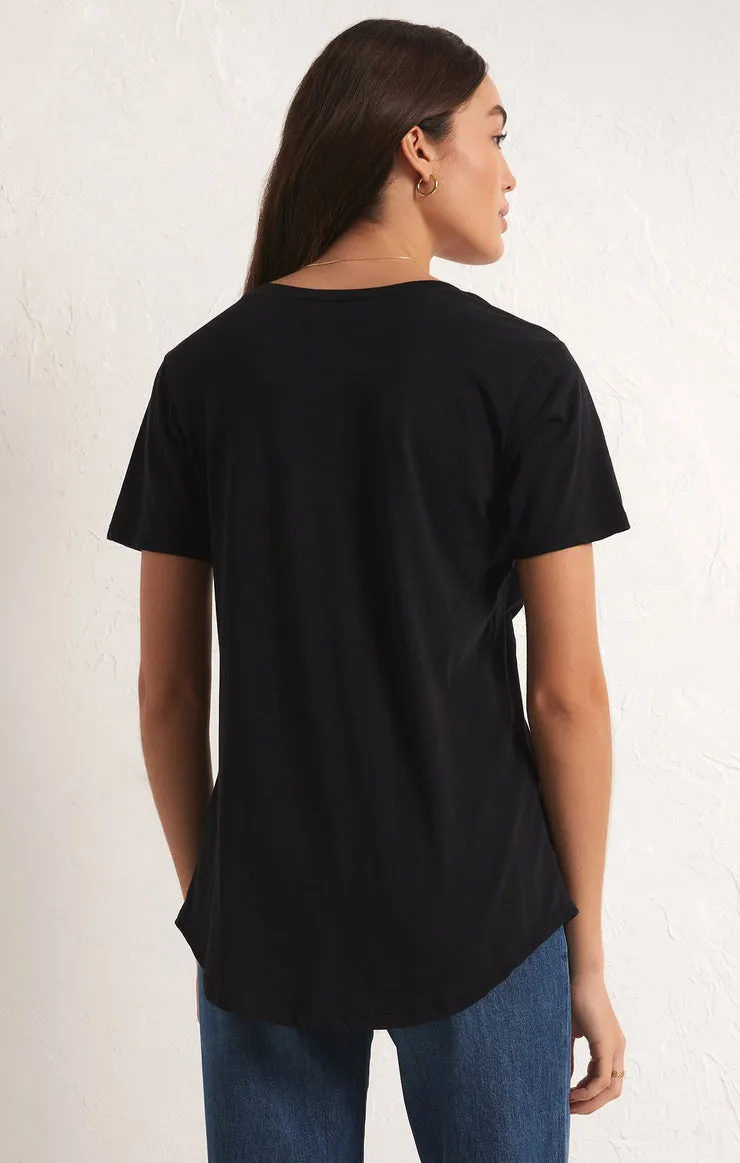 RESTOCK Z Supply Pocket Tee - Jet Black