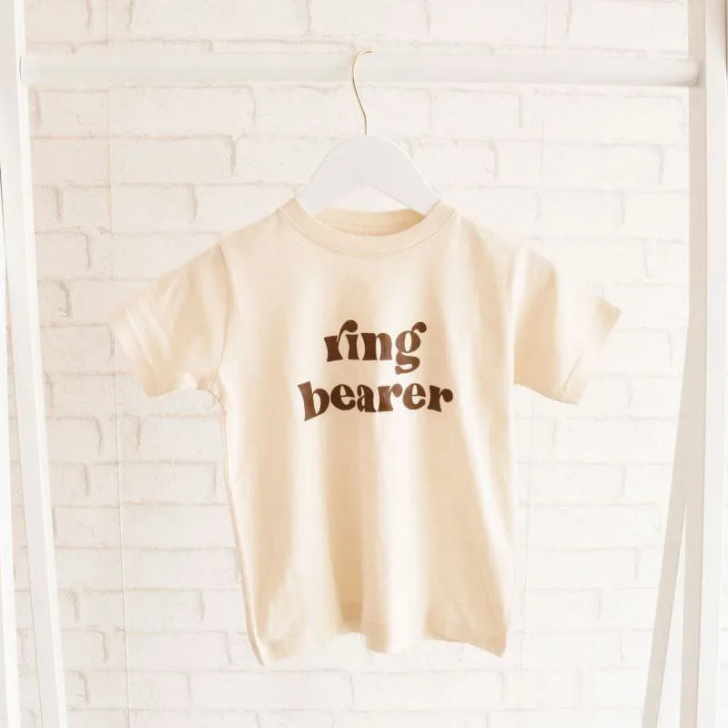 Retro Ring Bearer Shirt