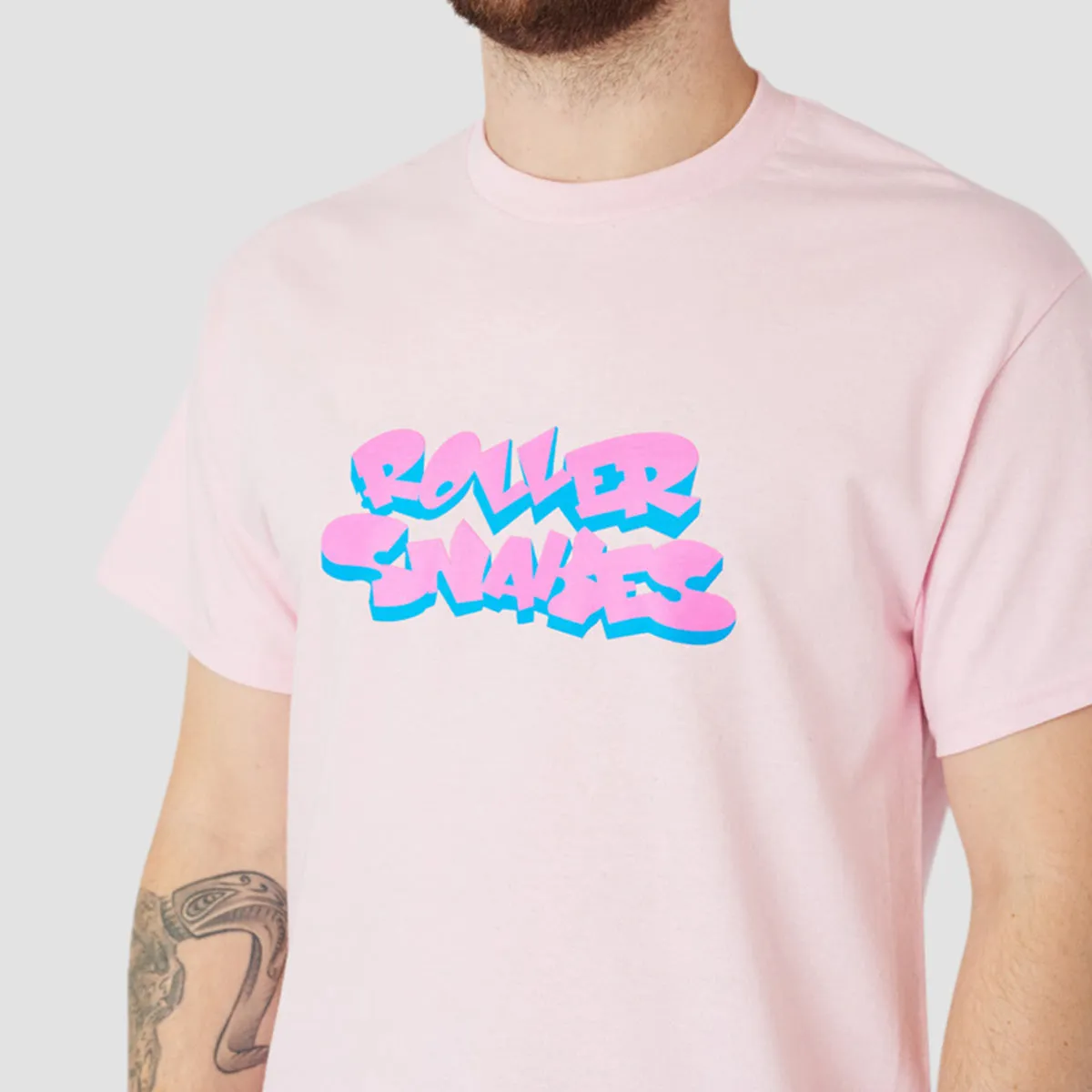 Rollersnakes Marian T-Shirt Light Pink