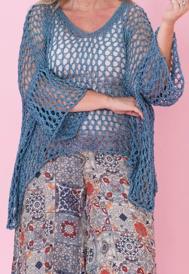 Roman Summer Weave Top