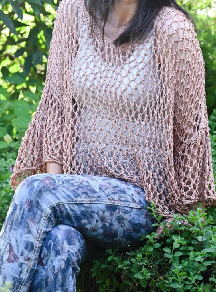 Roman Summer Weave Top
