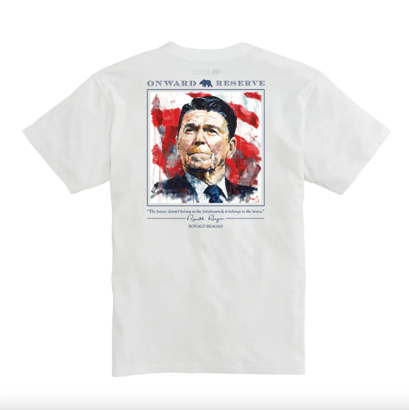 Ronald Reagan Tee-White