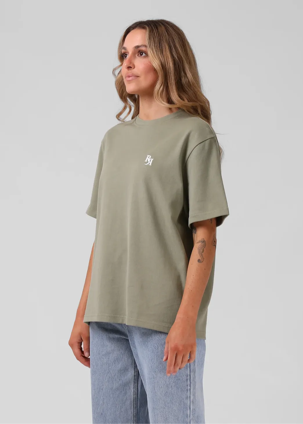 RPM OS Sanded Tee - Sage