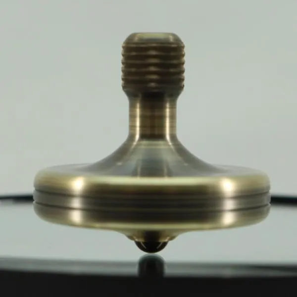S2 - Antique Brass Spinning Top #6