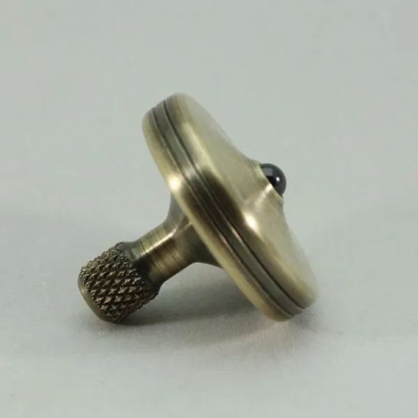 S2 - Antique Brass Spinning Top #6