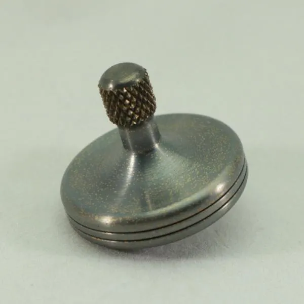S2 - Antique Brass Spinning Top #8