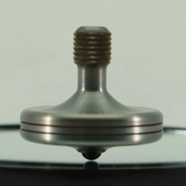 S2 - Antique Brass Spinning Top #8