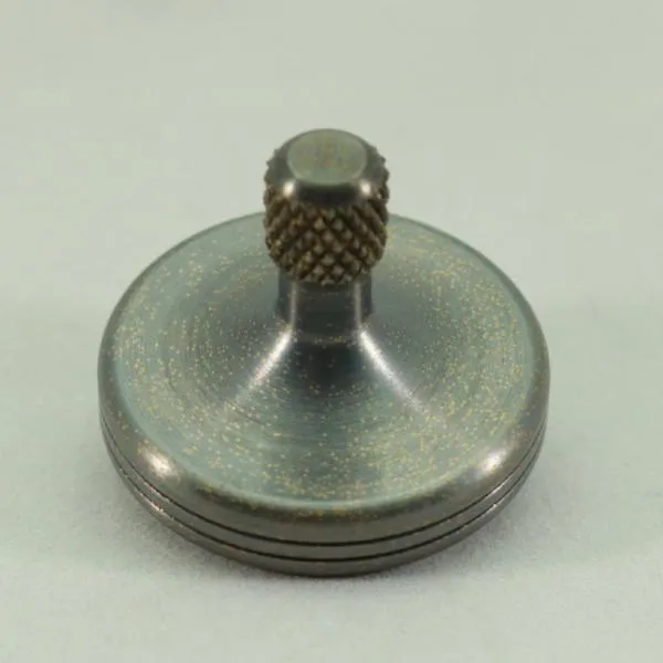 S2 - Antique Brass Spinning Top #8
