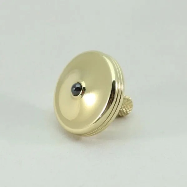 S2 - Polished Brass Spinning Top