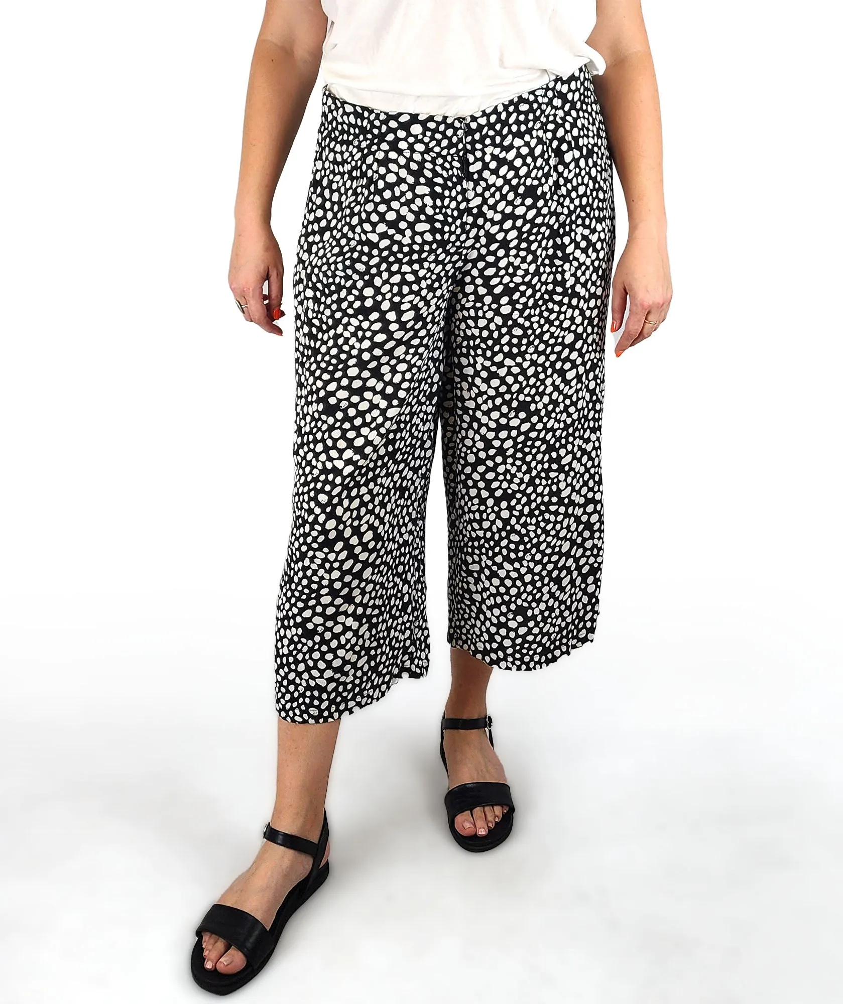 Saints The Label black and white pants size XL