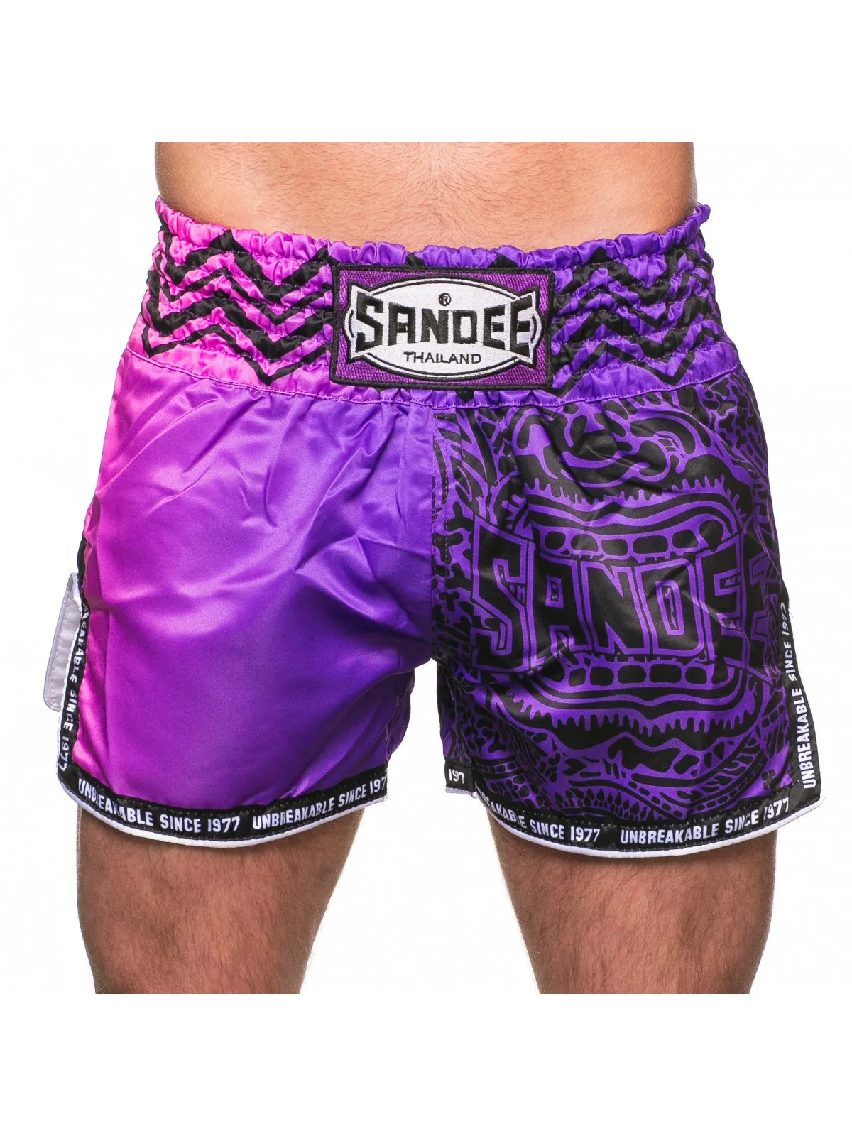 SANDEE WARRRIOR SHORTS-PURPLE/PINK