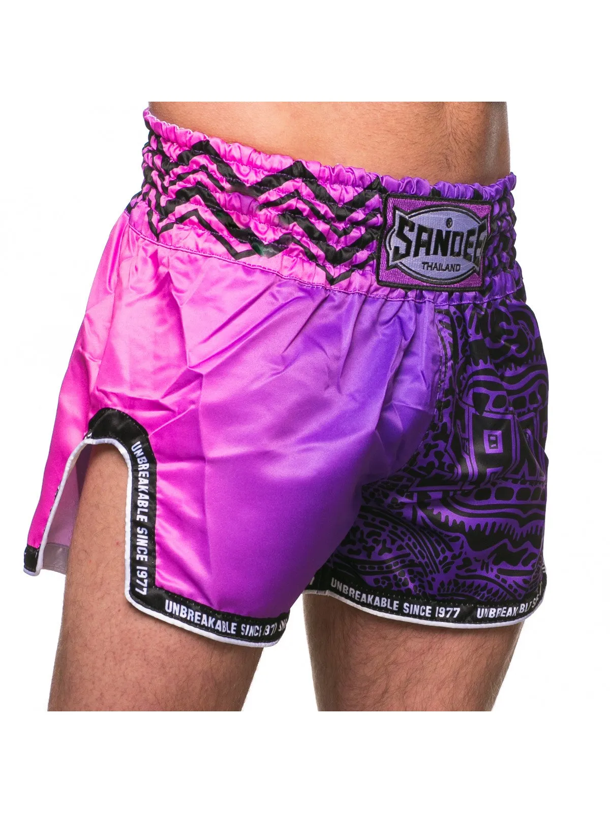 SANDEE WARRRIOR SHORTS-PURPLE/PINK