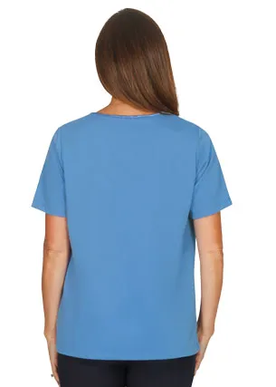 Satin Trim Tee Discontinued Colours