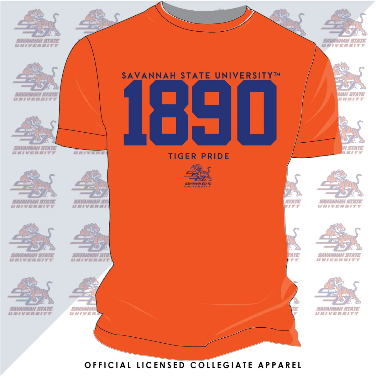 Savannah State | EST. Orange Unisex Tees -Z-