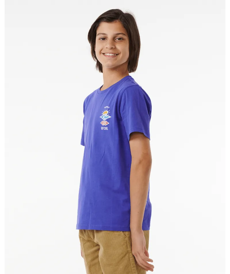 Search Icon Tee - Wild Berry