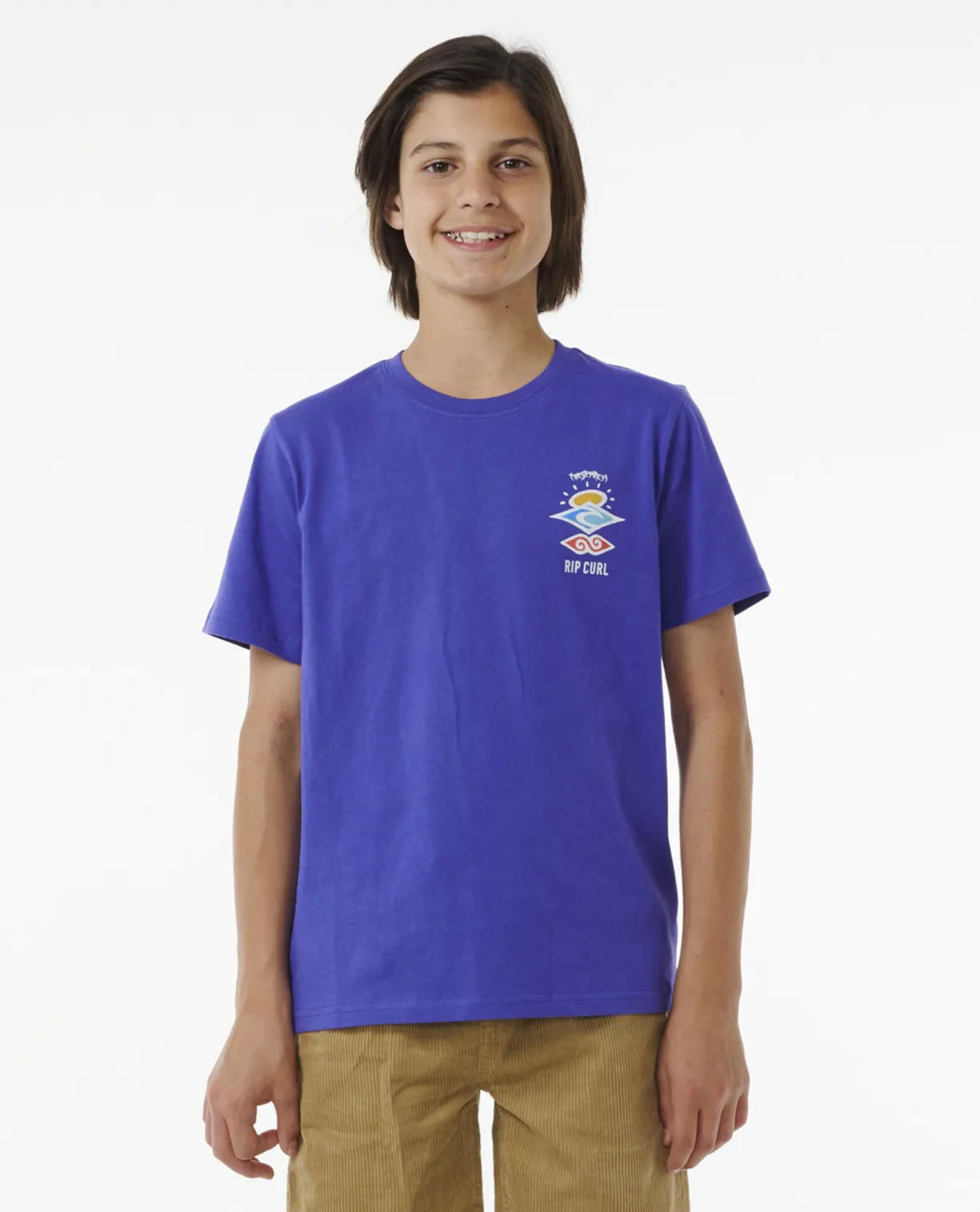 Search Icon Tee - Wild Berry
